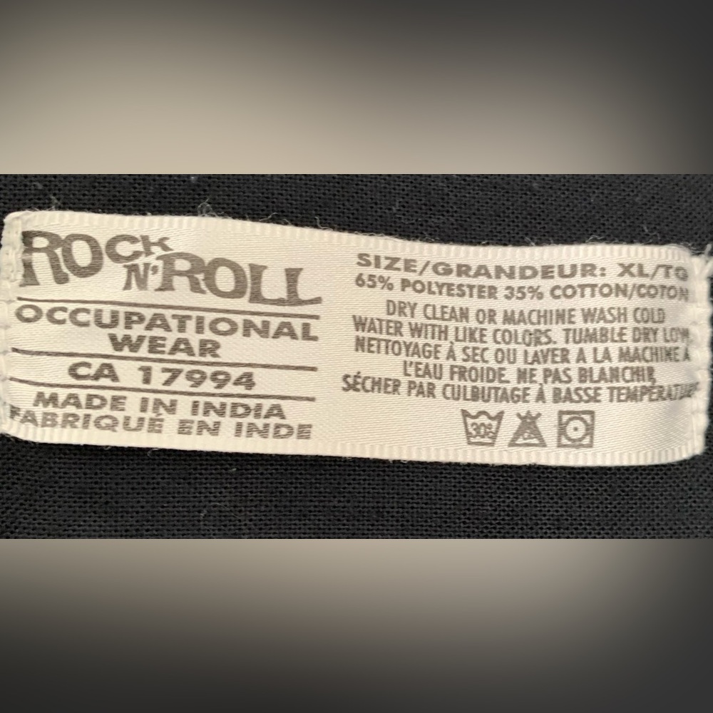 RARE VTG 1994 NOFX Punk In Drublic Rock N Roll Occupational Wear Button Up Shirt - Picture 10 of 10